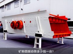 <b>礦粉圓振動篩多少錢一臺？</b>